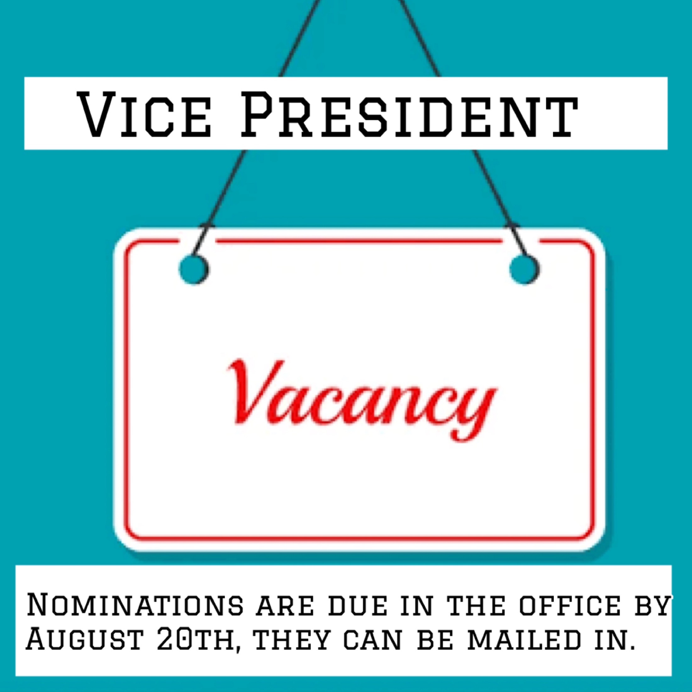Vice President nominations